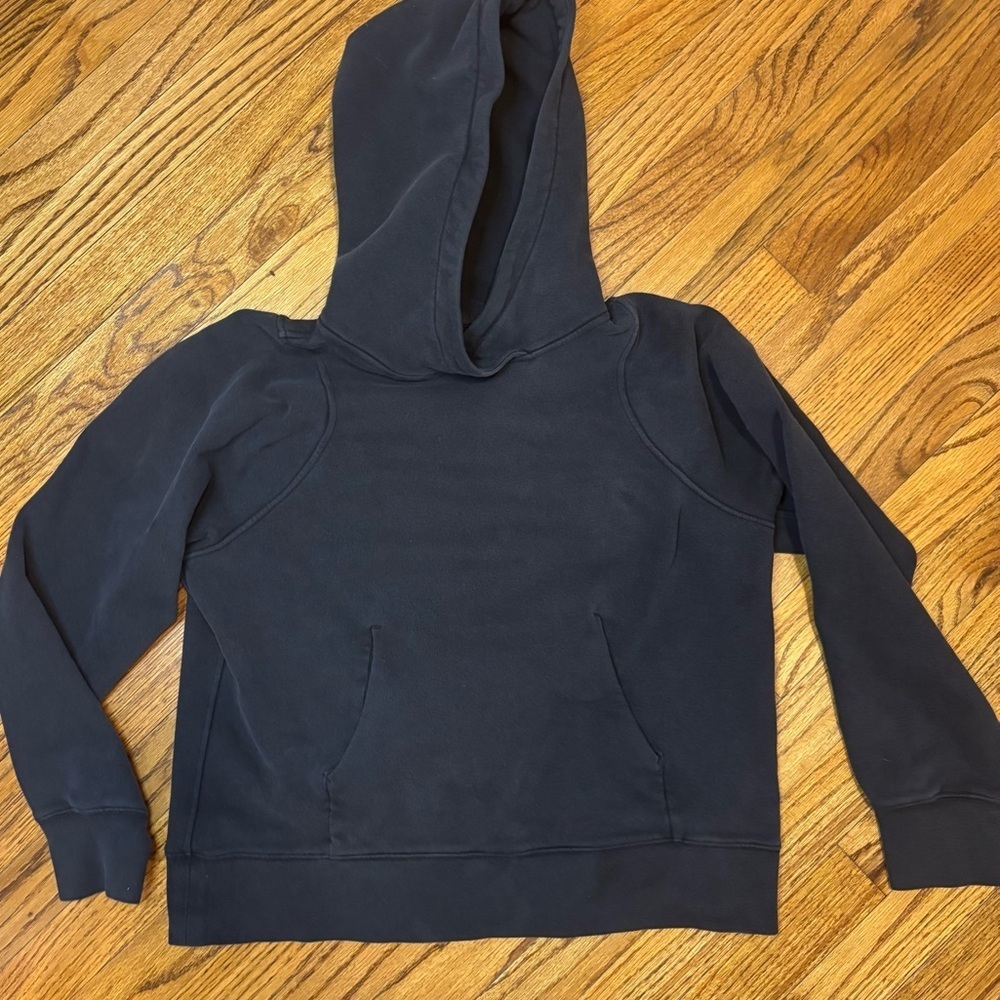 Women's Lululemon Loungeful Hoodie, black, size: 6 - Picture 3 of 7